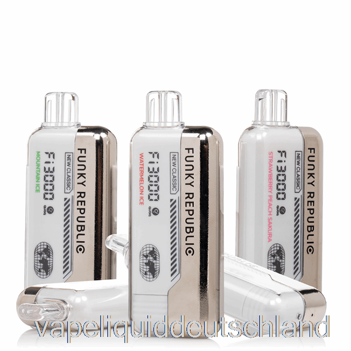 Funky Republic Fi3000 Einweg-Apfel-Wassermelonen-Vape Deutschland